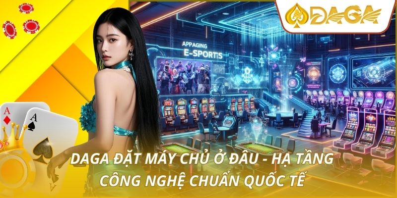 DAGA đặt máy chủ ở đâu